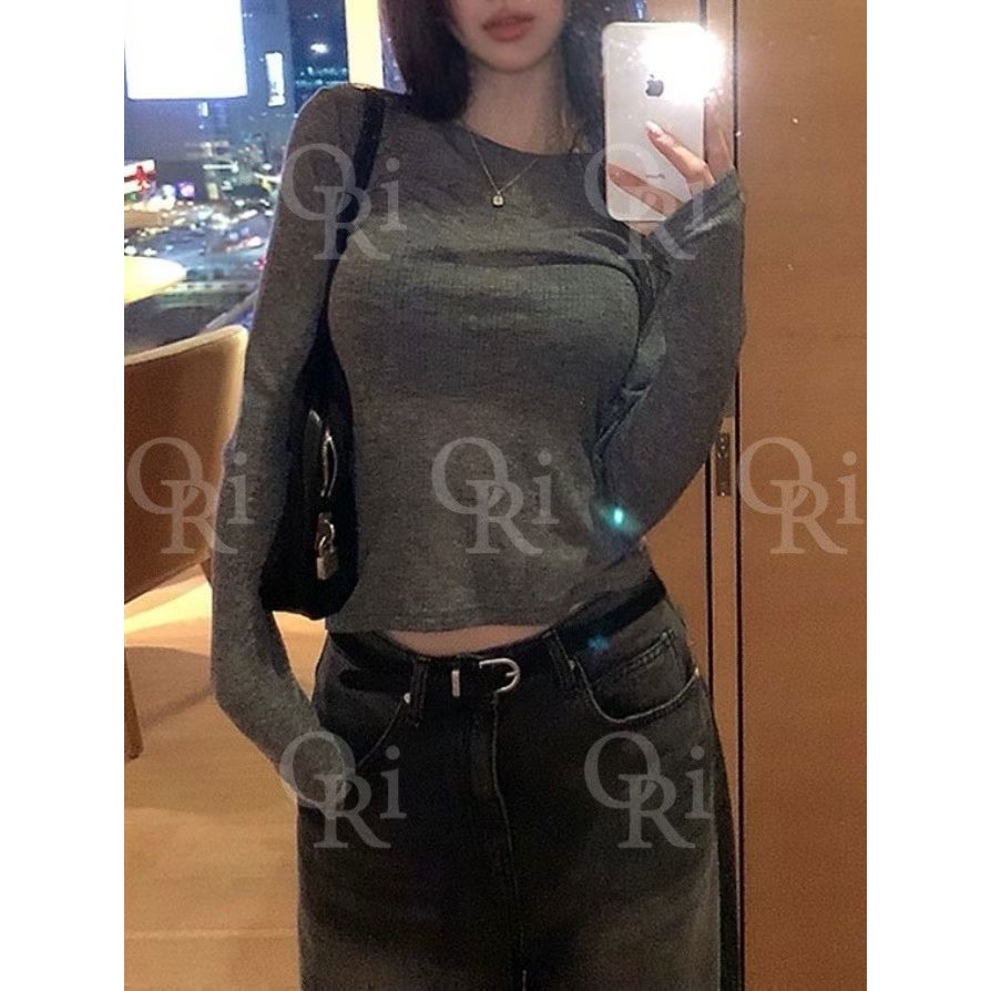 九1108韩国东大门t恤区O-Ri-8693253正品端庄休闲风格直邮舒适