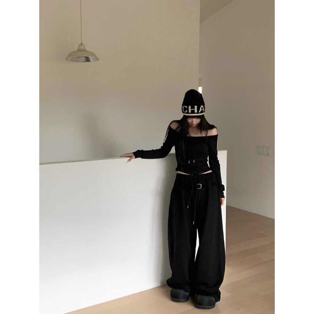 九1015韩国东大门休闲长裤区VIRKIN-8670287直邮档口人气炸街秋季