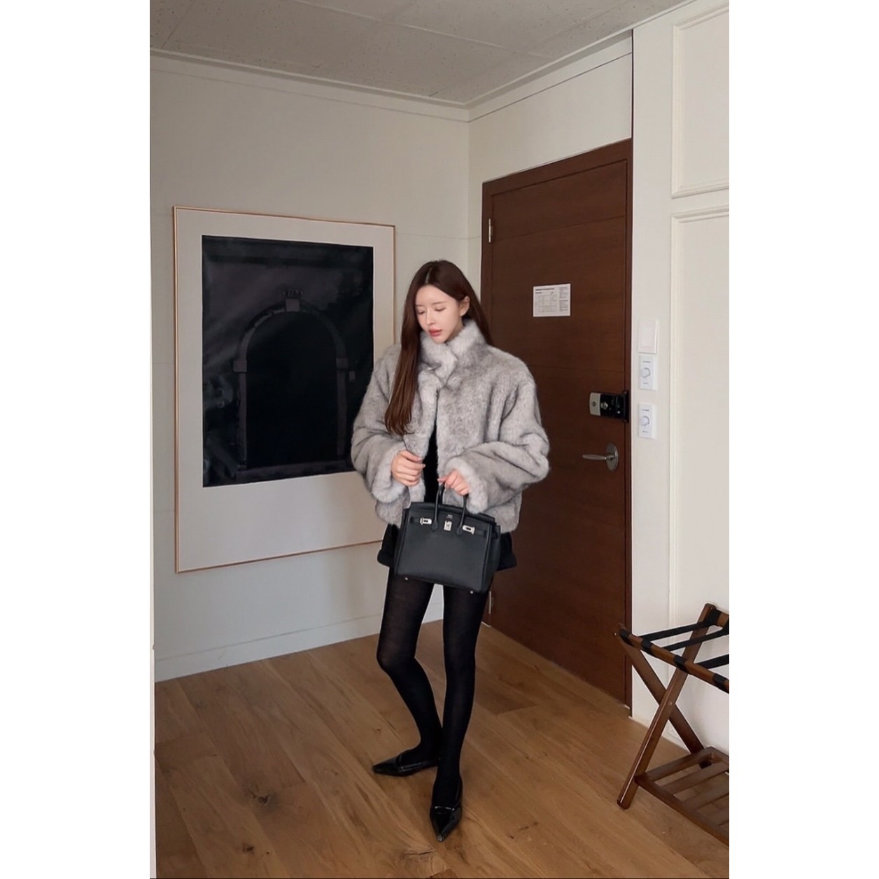 八1104韩国东大门运动瑜伽外套短款大衣区4475633冬季简洁正品