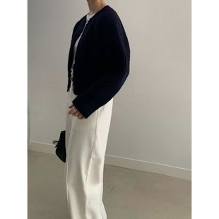 都市通勤潮流冬季 8723231春季 简约 区moi 九1211韩国东大门针织衫
