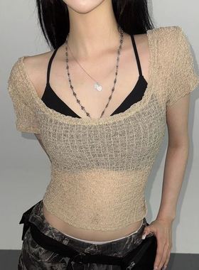 六0903韩国正品offs-etofficial846 T恤区复古秋季都市通勤欧美