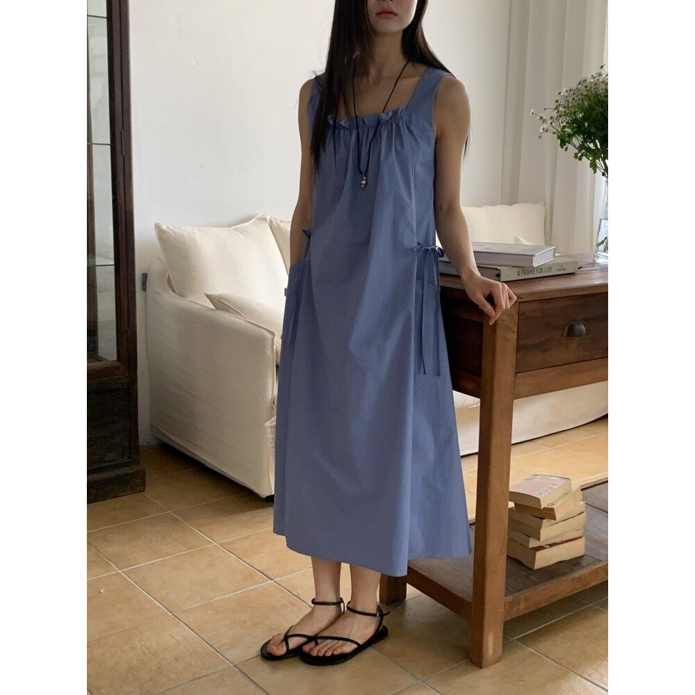 九0725韩国东大门连衣裙区asome-8594683通勤个性纯色原宿正品