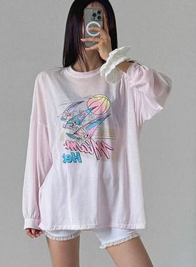 六0903韩国正品60740 T恤区秋季都市通勤欧美纯色修身正品精致