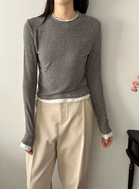 九1211韩国东大门t恤区Flat_OGI-8725116冬季浪漫正品原宿休闲