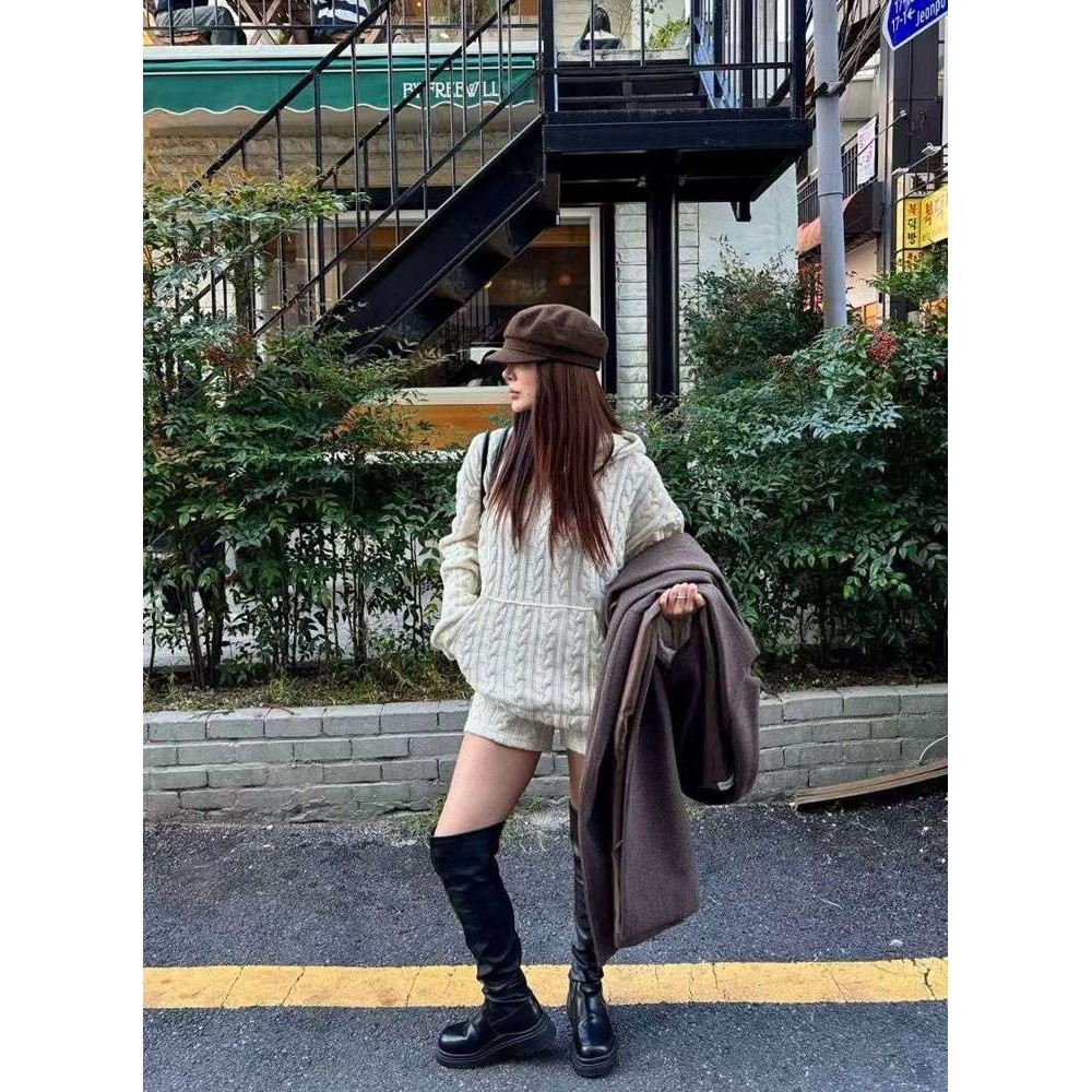 九1108韩国东大门毛衣区LoveFull-8691641冬季个性正品时尚休闲