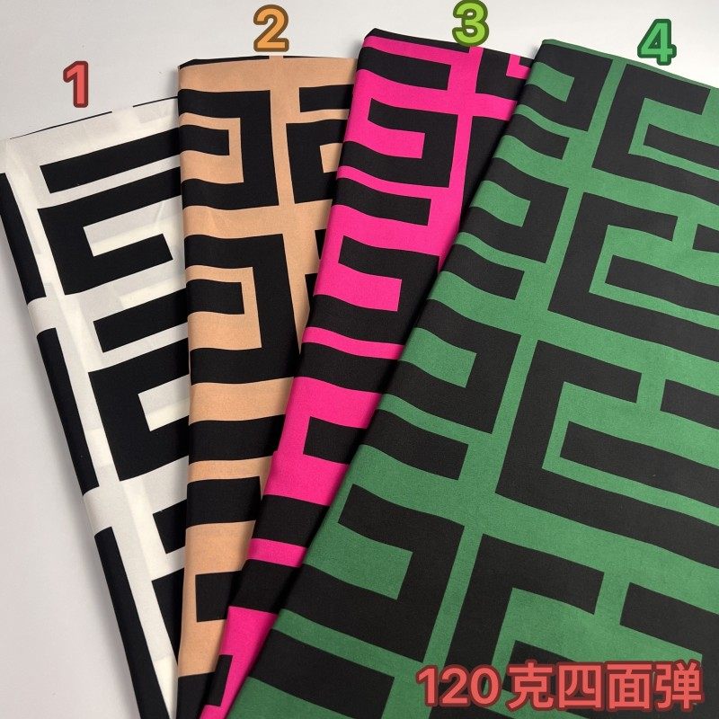 顺发纺织120克四面弹布料批发