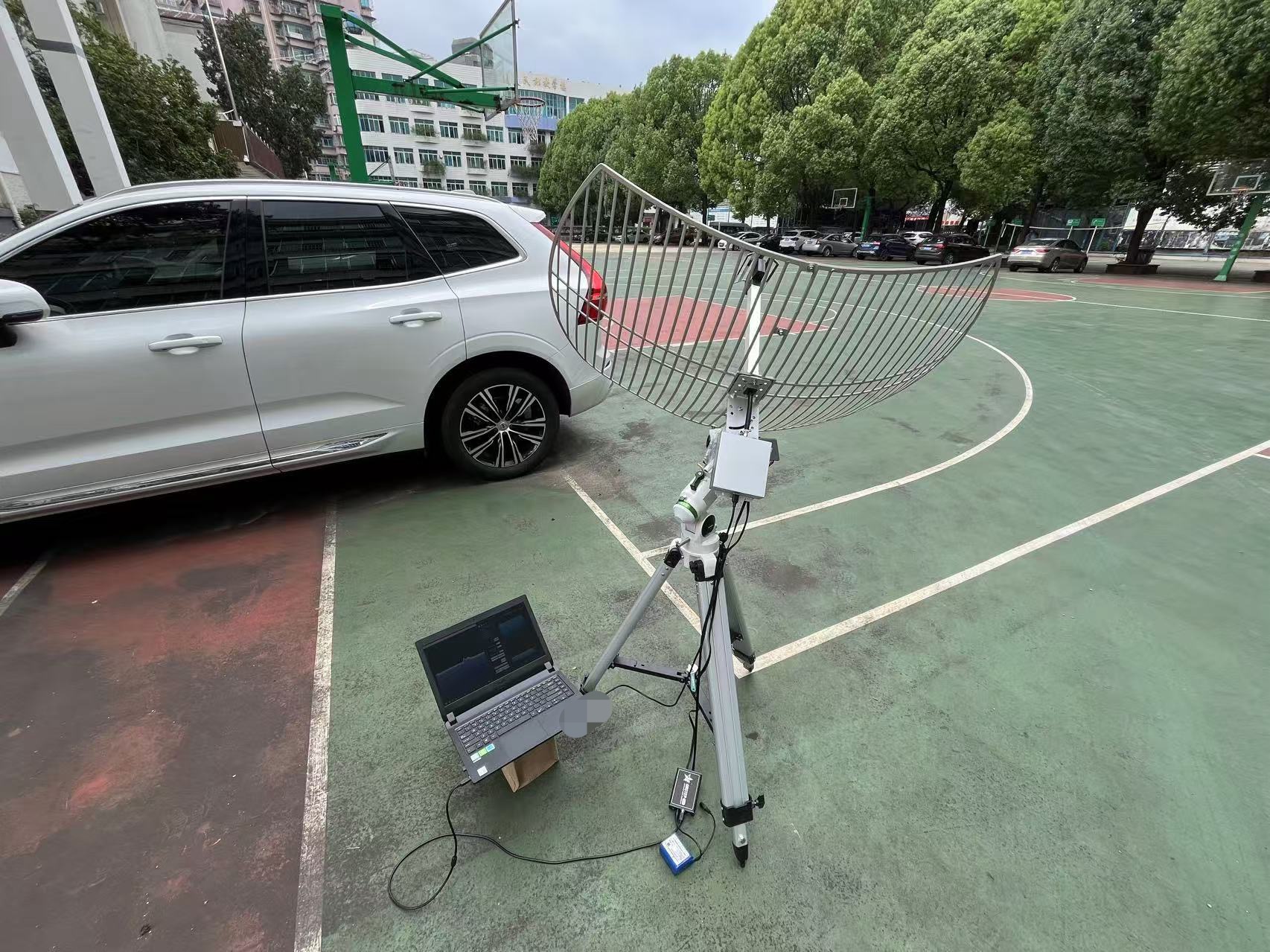 小型射电天文望远镜中性氢1420.4Mhz专用观测天线接收机赤道仪