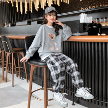 女童春装套装2025新款洋气时尚网红儿童装大童女装12岁女孩衣服13