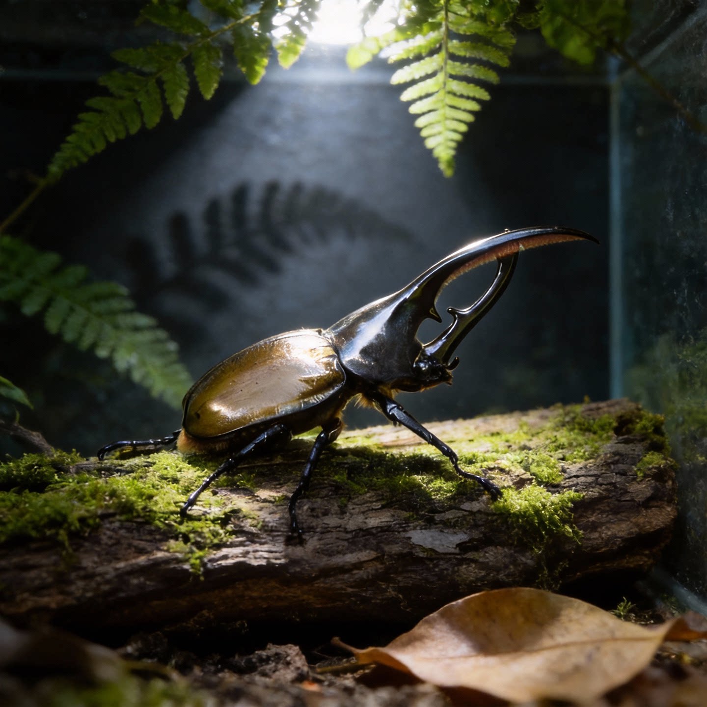 长戟大兜幼虫和公虫成虫包活到家学生版宠物礼物DHH甲虫大甲