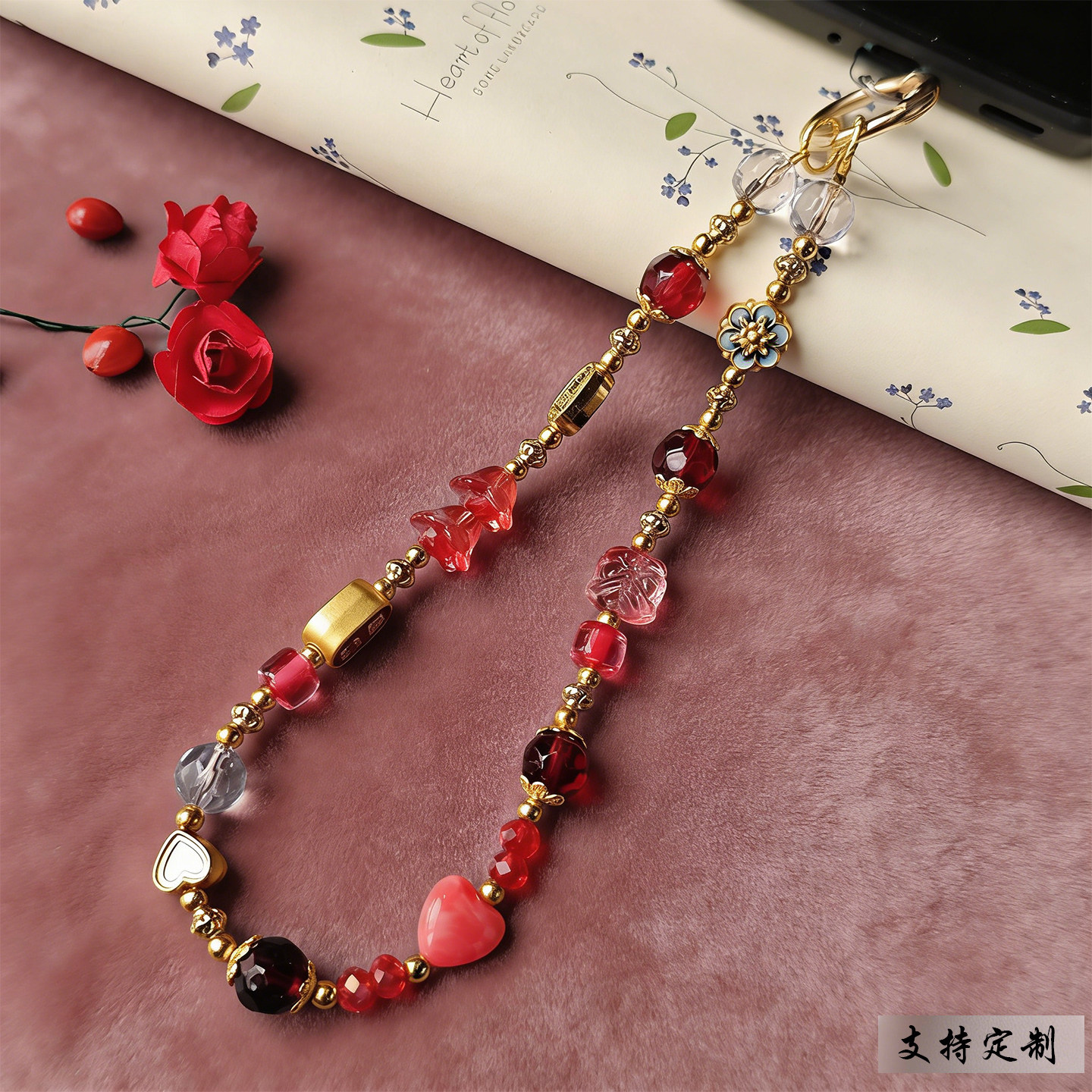 相机手机链可爱精致高级感地域传说之下圆形ins挂件情侣闺蜜礼物