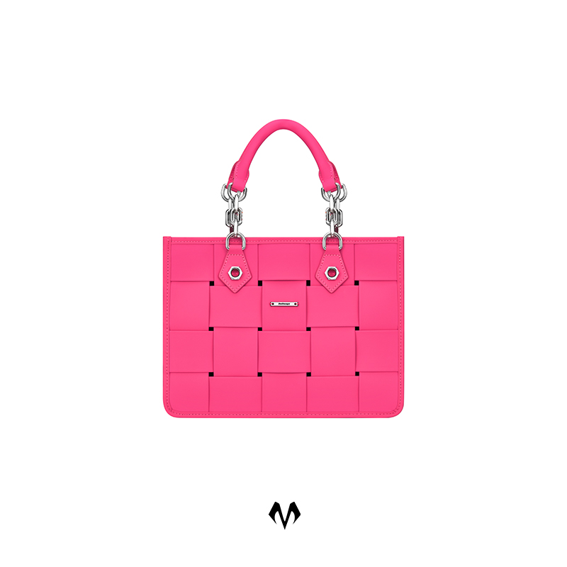 粉色托特包babama高级感通勤