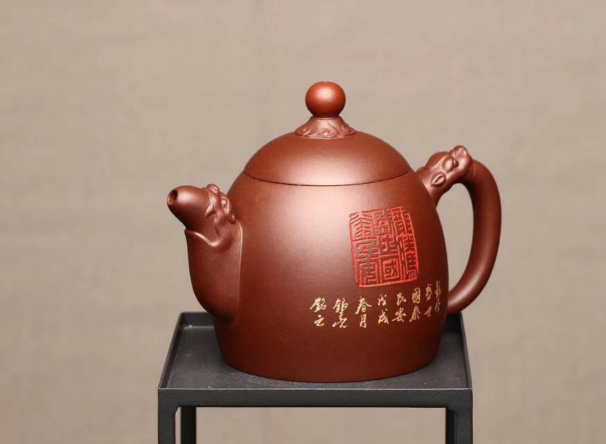 镇店之宝宜兴紫砂壶 顾绍培高徒周庚大纯手工茶壶普洱茶茶具包邮