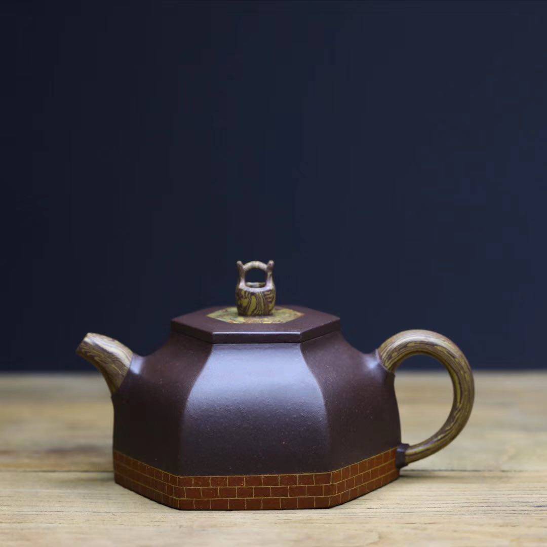 镇店之宝宜兴紫砂壶高工周伯娟纯手工茶壶金奖作品普洱茶茶具包邮
