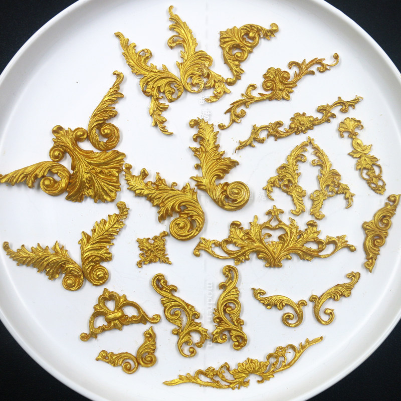 摩登翻糖 新品现货欧式花纹装饰浮雕硅胶模具 图腾 巴洛克风格模