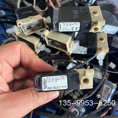 原装正品burkert宝德电磁阀0127 A 1.6，24V 3W价格详谈