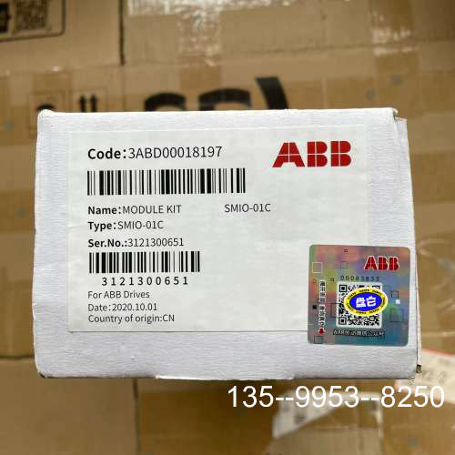 原装正品SMIO-01C ABB ACS550 系列主板CPU板，格详谈