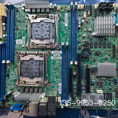 原装正品Supermicro X10DRL-CT  服务器主板，半载价格详谈