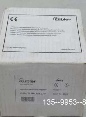 库伯勒KUBLER编码器 05.5861.1236.G2详谈