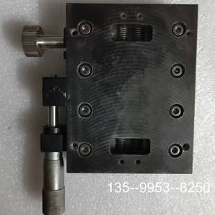 原装正品80x105mm台面手动微调平台,材质:铁,厚25mm价格详谈