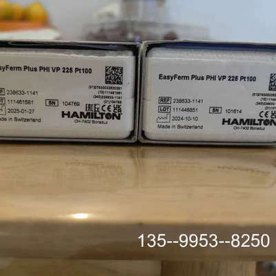 原装正品汉密尔顿PH电极 EasyFerm Plus PHI VP价格详谈