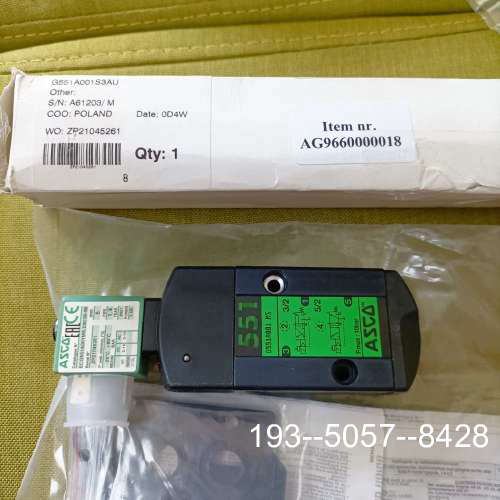 议价G551A001S3AU电磁阀详谈