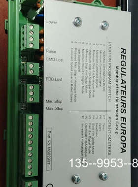 议价MAK机，REGULATEURS EUROPA 调速器 控制详谈