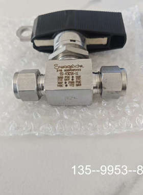 原装正品SS-43GS6-LL世伟洛克带锁球阀，锈钢 1 件式 4价格详谈