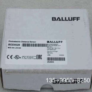 S9详谈 LI05 BALLUFF传感器BOD 24K