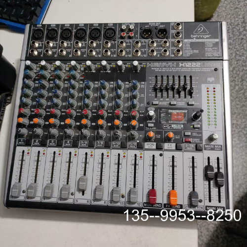 原装正品百灵达X1222USB调音台，价格详谈