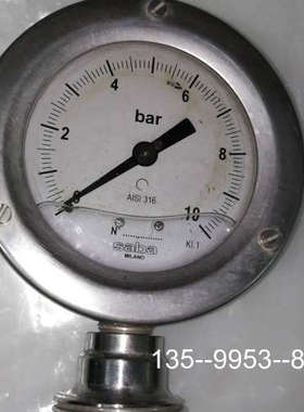 原装正品意大利Saba压力表，316锈钢壳体，具体和应用懂价格详谈