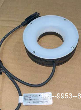 原装正品环型光源MV-LRSS-80-W工业用视觉光源24V显微镜，价格详