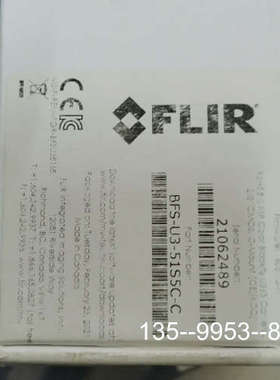 原装正品FLIR工业相机，GS3-U3-91S6C-C，BFS-U3价格详谈