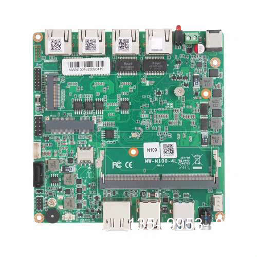 原装正品四网口N100主板生产集成Alder Lake-N cp价格详谈