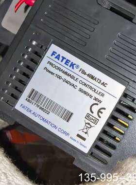 原装正品FATEK永宏PLC，型号FBS-40MAT2-AC，台湾制价格详谈