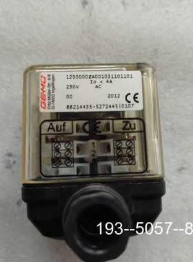 议价GEMU阀门定位器，型号1230000ZA001031101详谈