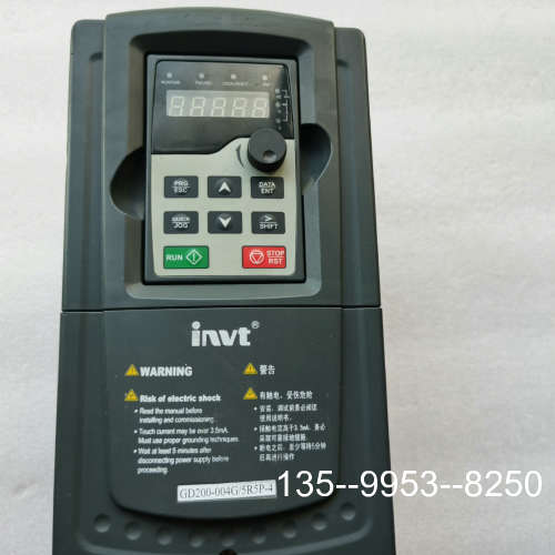原装正品英威腾GD200-004G/5R5P-4变频器价格详谈