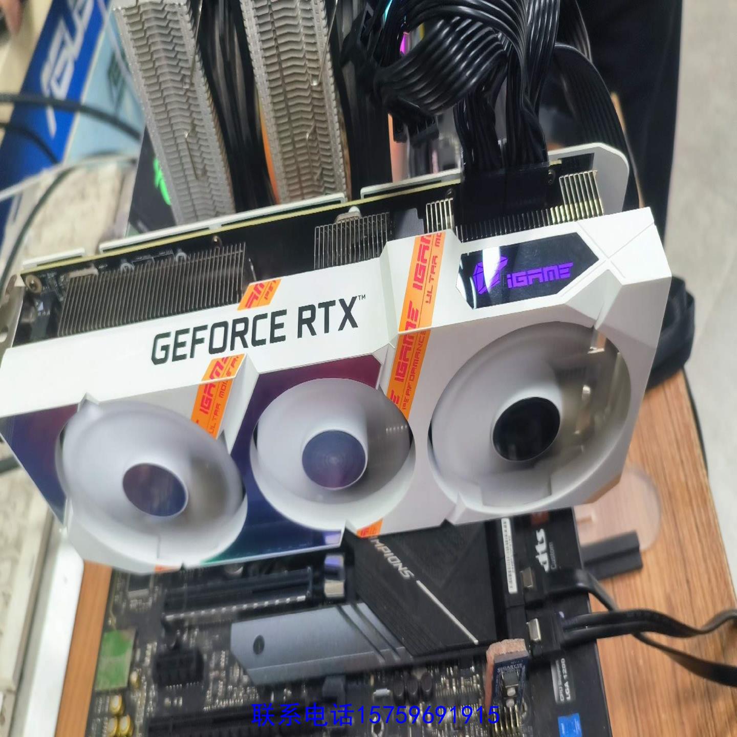 原装正品七彩虹3060TI 8G G6X白U2023年2月出厂议价购买