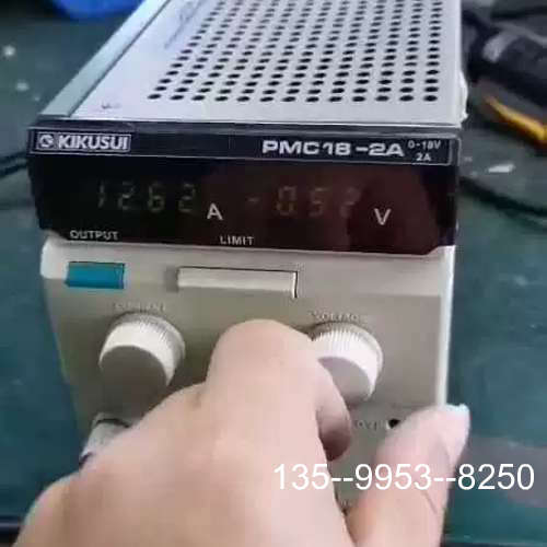 议价菊水稳压电源18V2A坏机，电压电流无法调整，9详谈