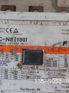 原装正品富士接触器，跟cj20-250接触器差多大，260a的，有价格详