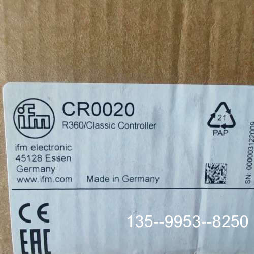 原装正品原装IFM易福门CR0020控制器，R360价格详谈