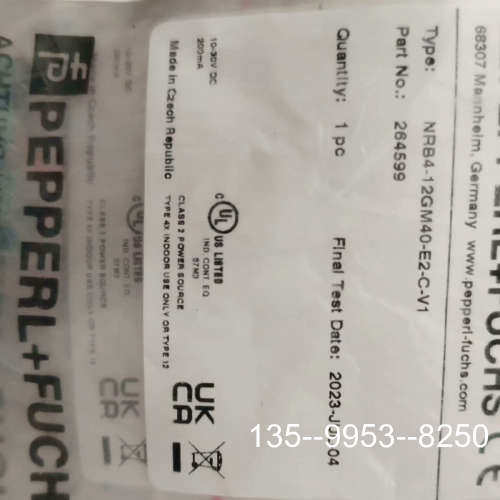 原装正品NRB4-12GM40-E2-C-V1，264599 ，倍加价格详谈