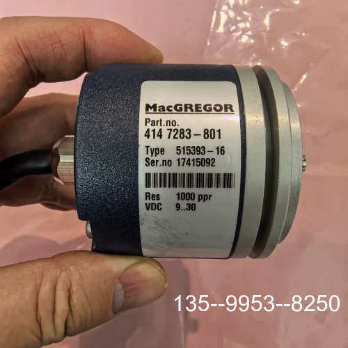 原装正品MacGREGOR麦基嘉角度编码器，Type:515393-价格详谈