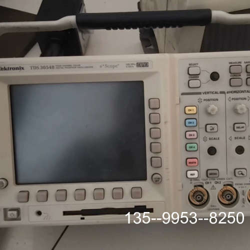 议价泰克示波器TDS3054B，仪器显示通电没问题，有个按钮断了详谈