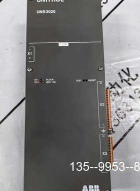 原装正品ABB控制电源UNS3020A-Z,V3 原装HIEE2价格详谈