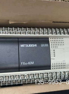 原装正品三菱PLC FX3G-60M，，还可以，有点使用痕价格详谈