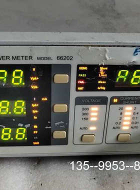 议价Chroma66202功率计，新款致茂功率计，所示实详谈