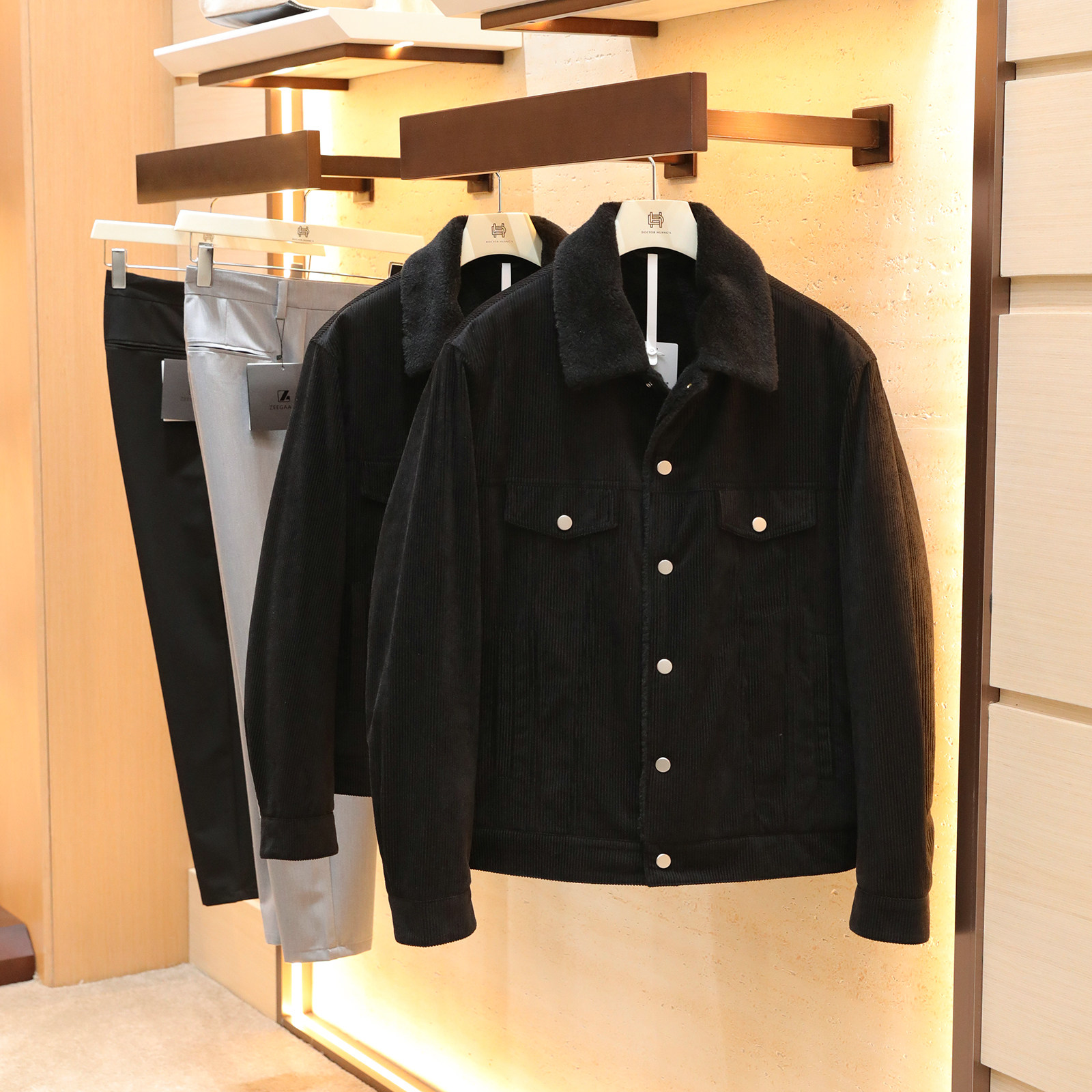 2025秋冬季新款男士加绒保暖复古老钱风灯芯绒羊羔毛外套棉衣1711,男装,棉衣,淘宝优惠券,粉丝福利购,淘宝优惠卷