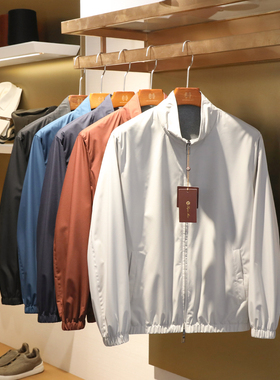 老钱风2025早秋新款男女款户外休闲运动两面穿针织夹克外套潮9739