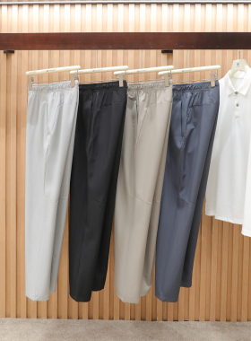 2026春季新款户外机能风弹力三防徒步旅行休闲裤透气直筒裤男2066