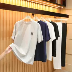 Evergreen 2026 Summer New Men's Urban Outdoor Barely-There Silky Zero-Carbon Modal Short-Sleeve T-Shirt 2293